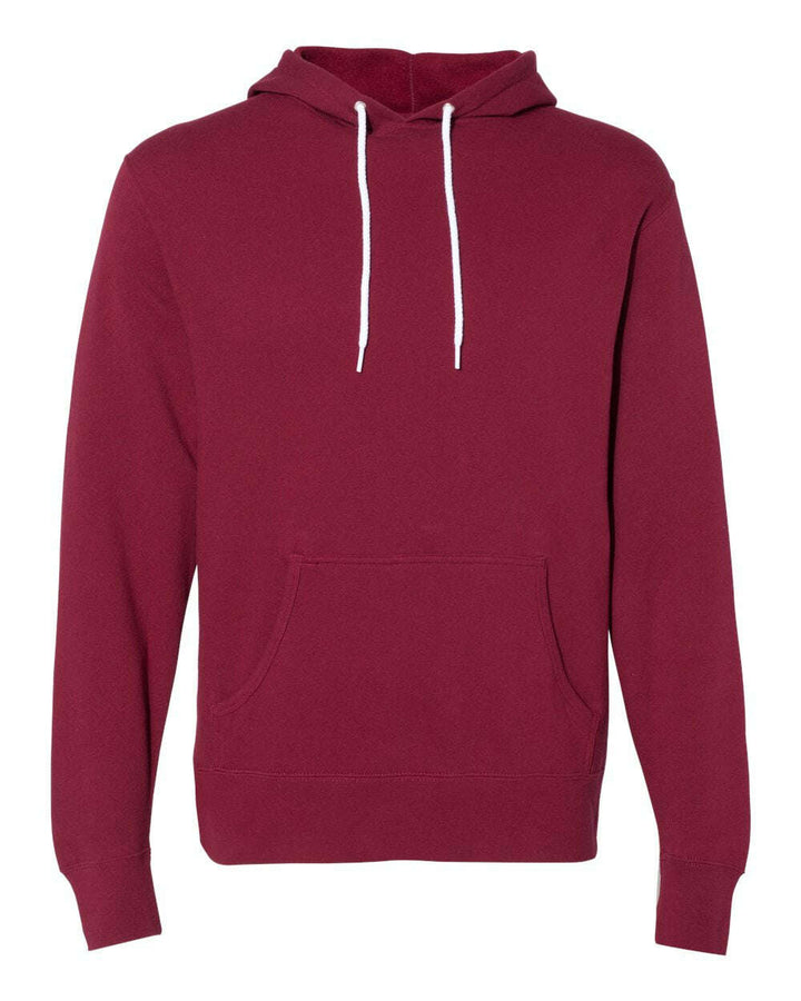 Lightweight Hooded Sweatshirt - AFX90UN - Currant / XS - PULLOVERS