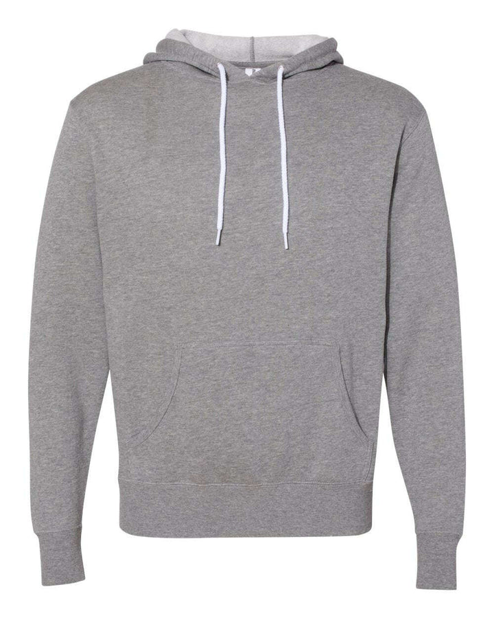 Lightweight Hooded Sweatshirt - AFX90UN - Gunmetal Heather / XS - PULLOVERS