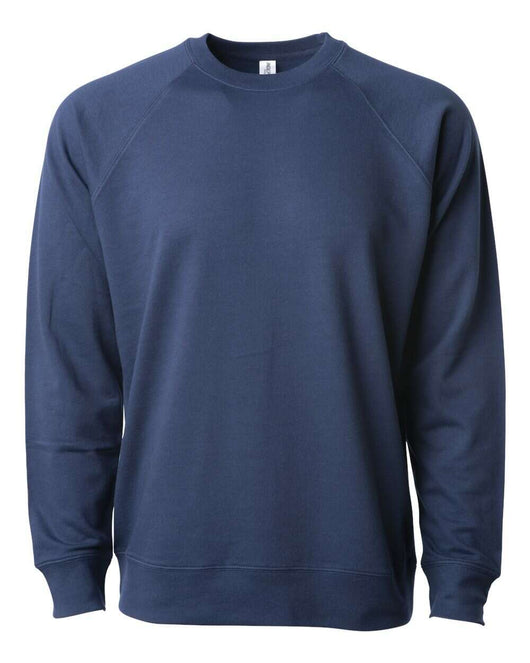 Lightweight Loopback Terry Crewneck Sweatshirt SS1000C - Indigo / XS - Sweaters