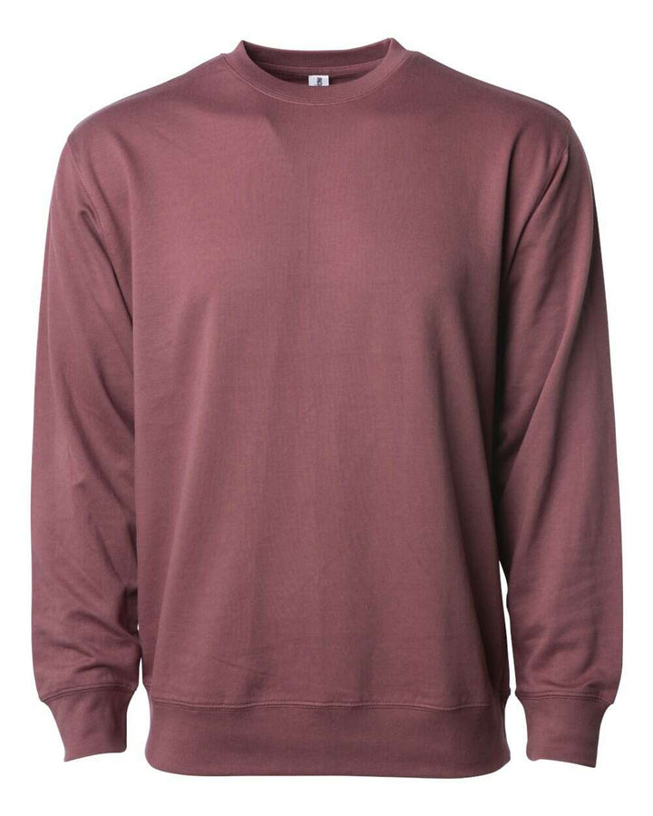 Lightweight Loopback Terry Crewneck Sweatshirt SS1000C - Port / XS - Sweaters