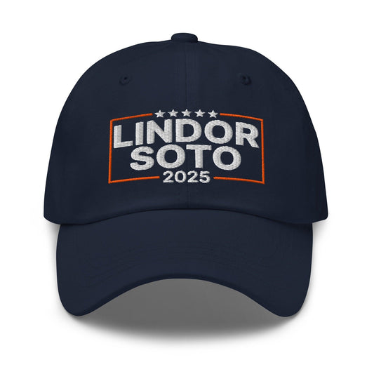 Lindor Soto 2025 Embroidered Dad Hat