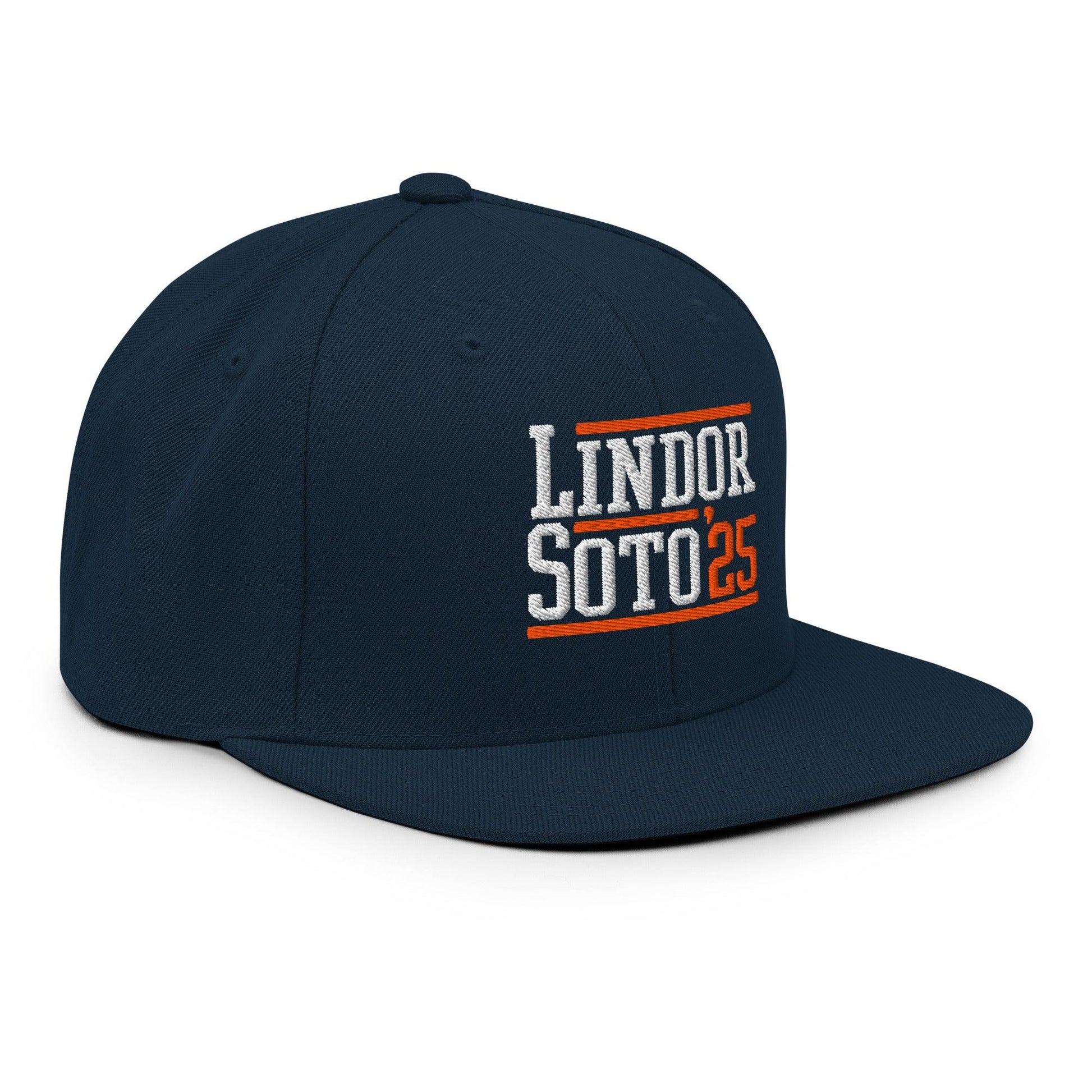 Lindor Soto ’25 2025 Embroidered Flat Bill Brim Snapback Hat