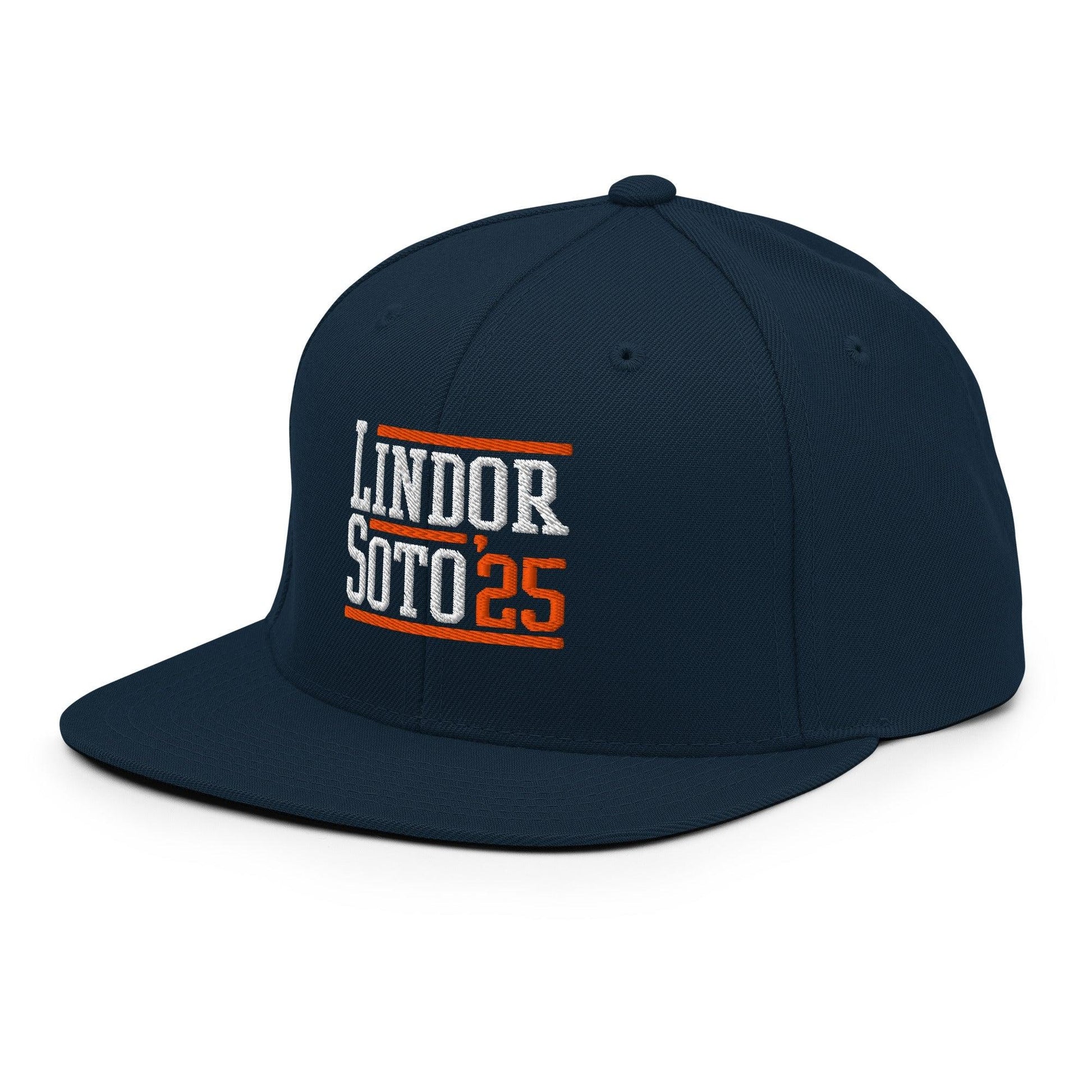 Lindor Soto ’25 2025 Embroidered Flat Bill Brim Snapback Hat