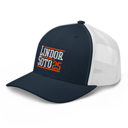 Lindor Soto ’25 2025 Embroidered Mesh Trucker Hat