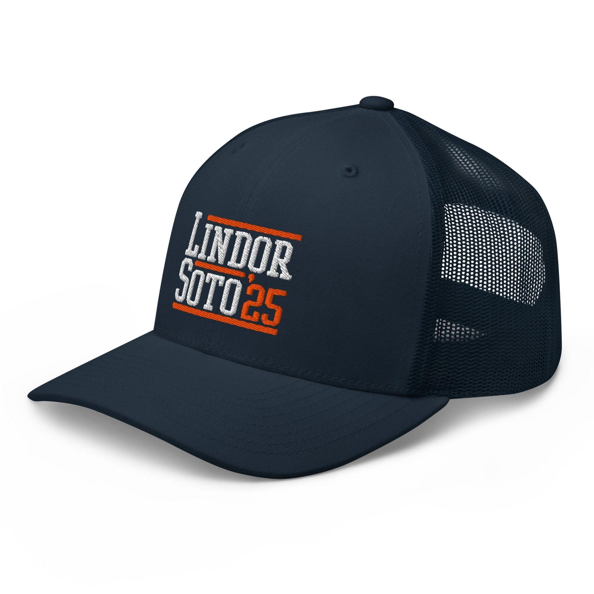Lindor Soto ’25 2025 Embroidered Mesh Trucker Hat
