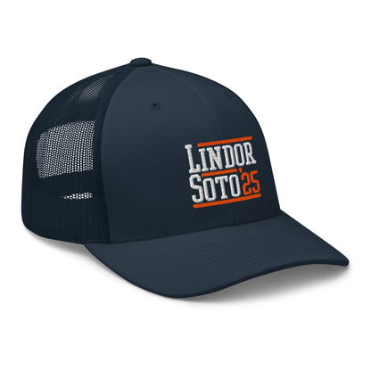 Lindor Soto ’25 2025 Embroidered Mesh Trucker Hat