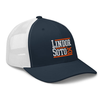 Lindor Soto ’25 2025 Embroidered Mesh Trucker Hat