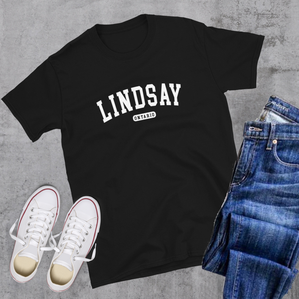 Lindsay College Tee - Black / S