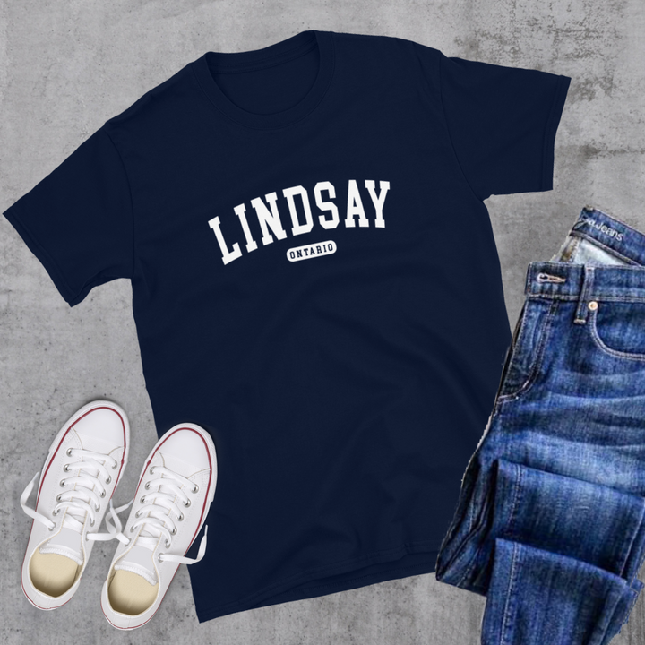 Lindsay College Tee - Navy / S