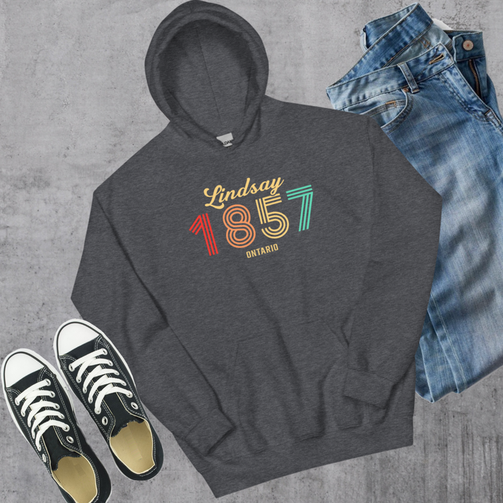 Lindsay Vintage Hoodie - Dark Heather / S