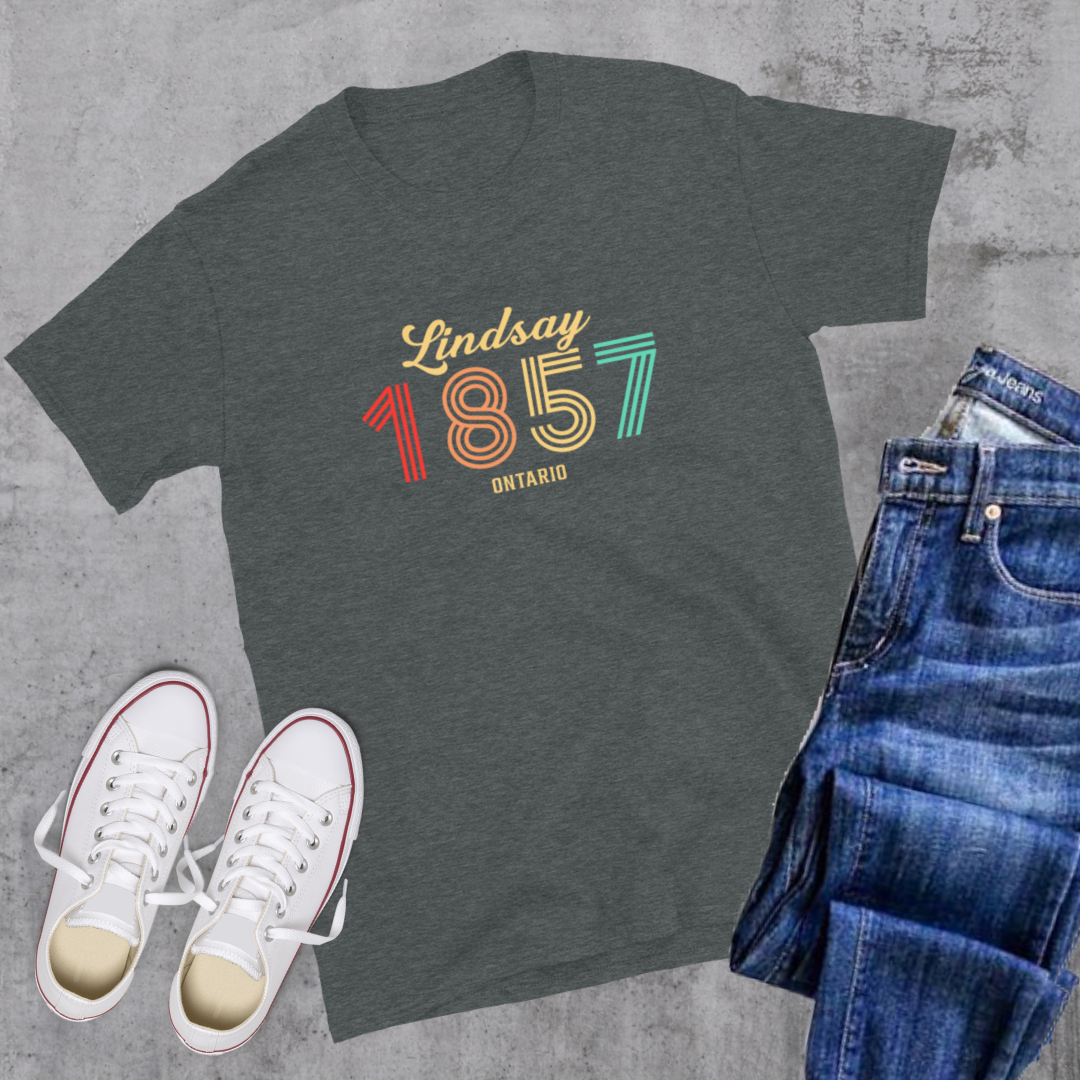 Lindsay Vintage Tee - Dark Heather / S