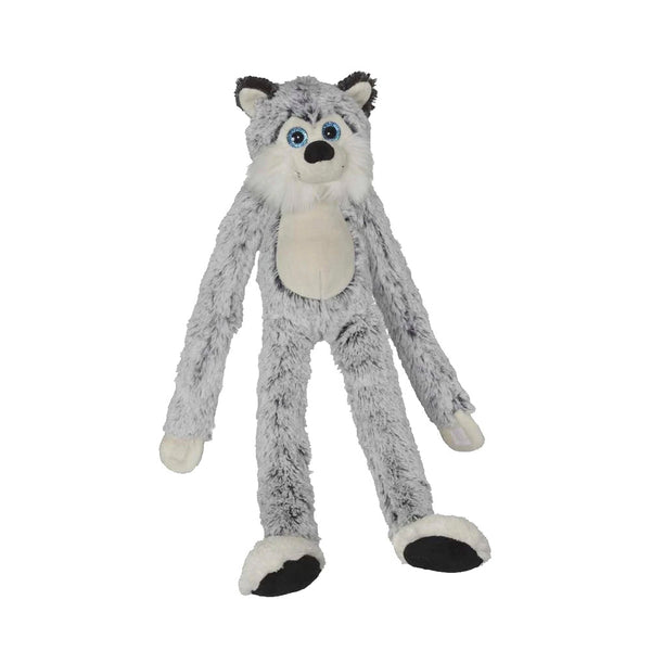 Long Legs Husky Mini Plush - grey - Embroider Buddy®