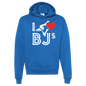 I Love BJs Hoodie - Champion Poweblend Comfort and Style