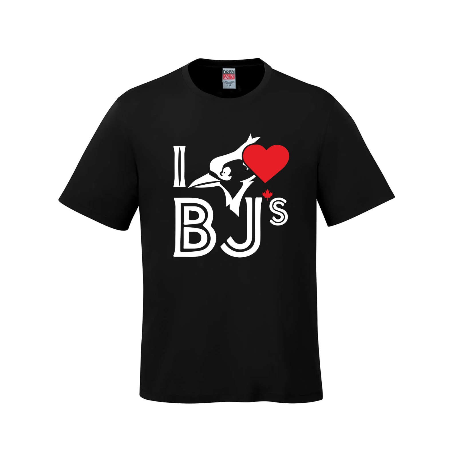 I Love BJs T-Shirt – A Grand Slam for Toronto Fans - Black / Small