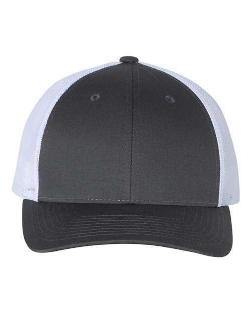 Low pro trucker cap: custom apparel ready for live screen printing toronto! - Charcoal/ White / M/L - Hats