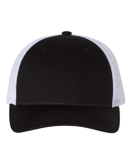 Low pro trucker cap: custom apparel ready for live screen printing toronto! - Black/ White / M/L - Hats