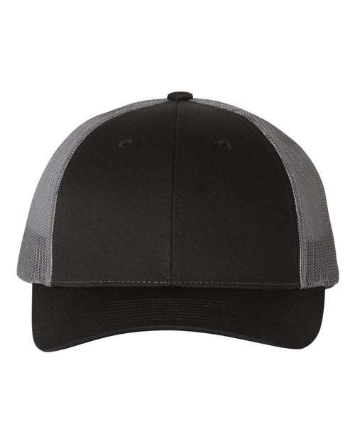 Low pro trucker cap: custom apparel ready for live screen printing toronto! - Black/ Charcoal / M/L - Hats