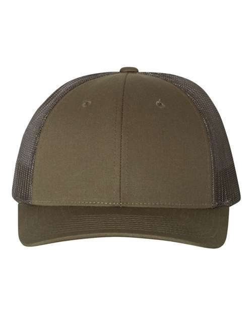 Low pro trucker cap: custom apparel ready for live screen printing toronto! - Chocolate Chip/ Grey Brown / M/L - Hats