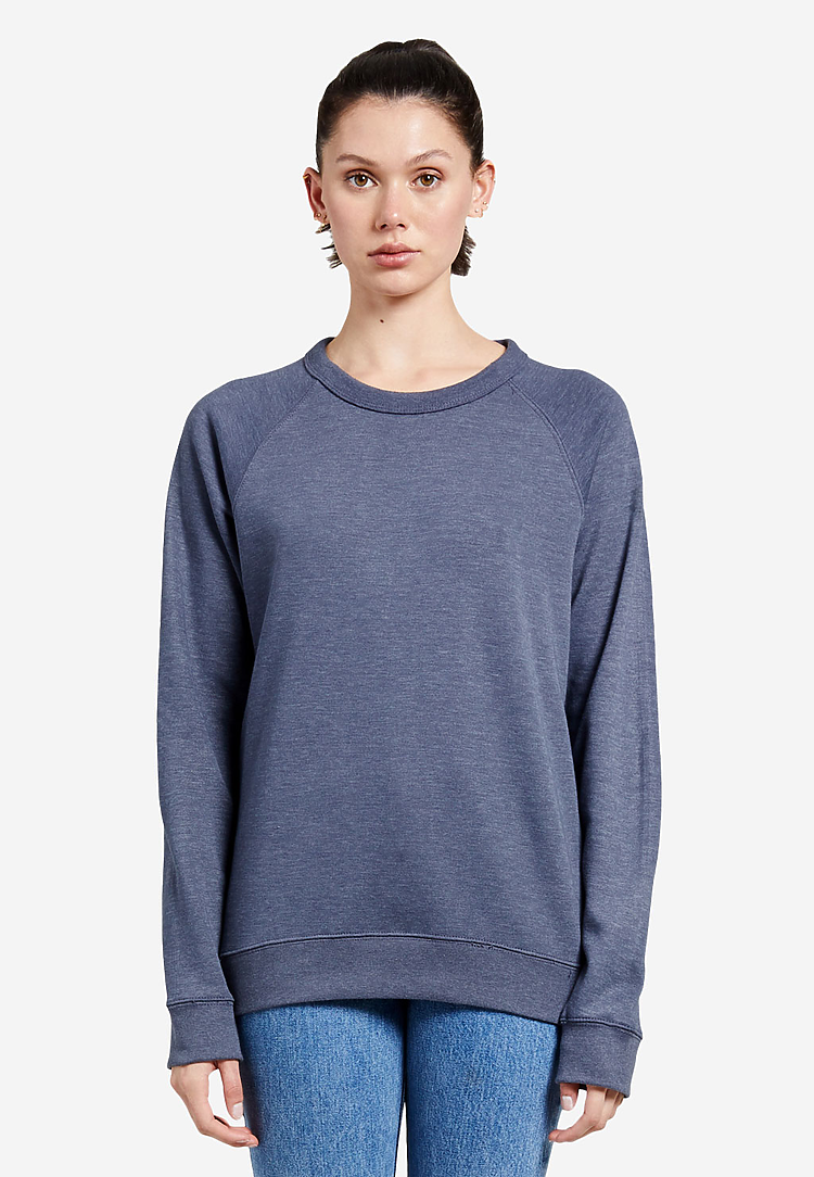 French Terry Raglan Crewneck - LS13004