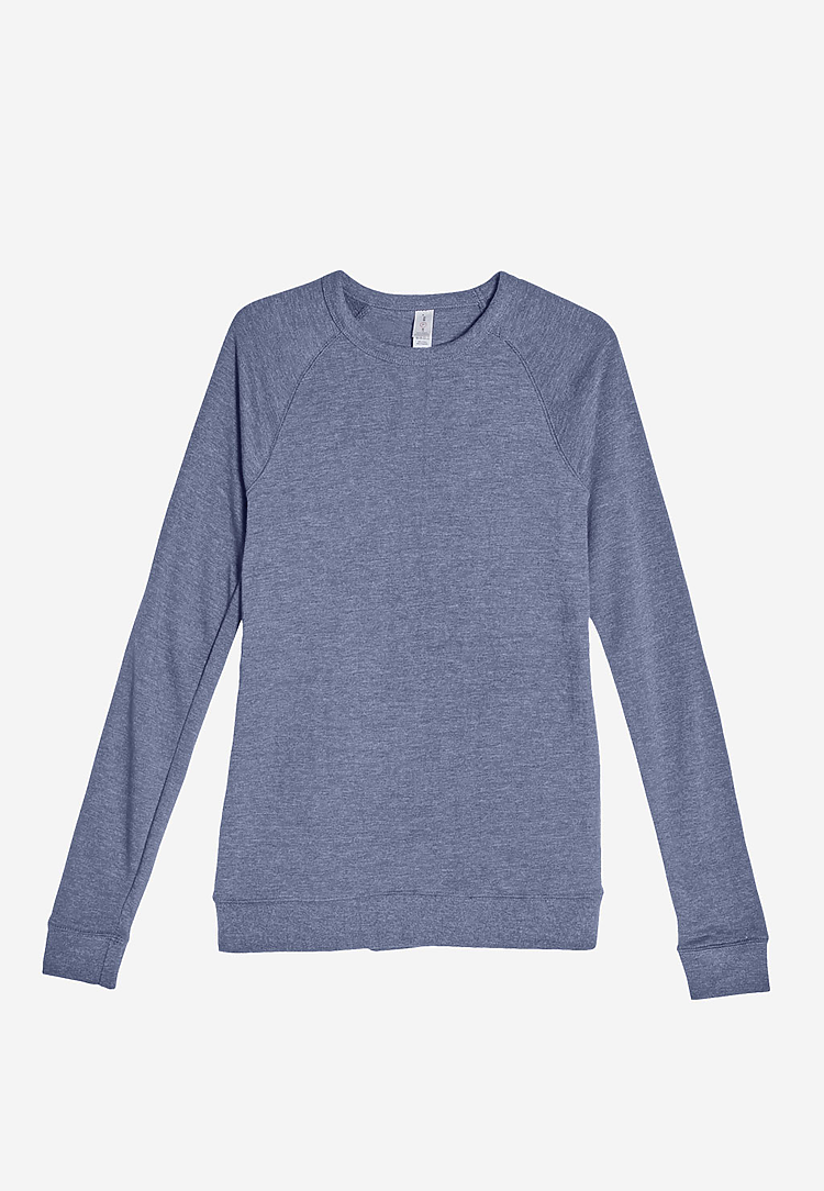 French Terry Raglan Crewneck - LS13004