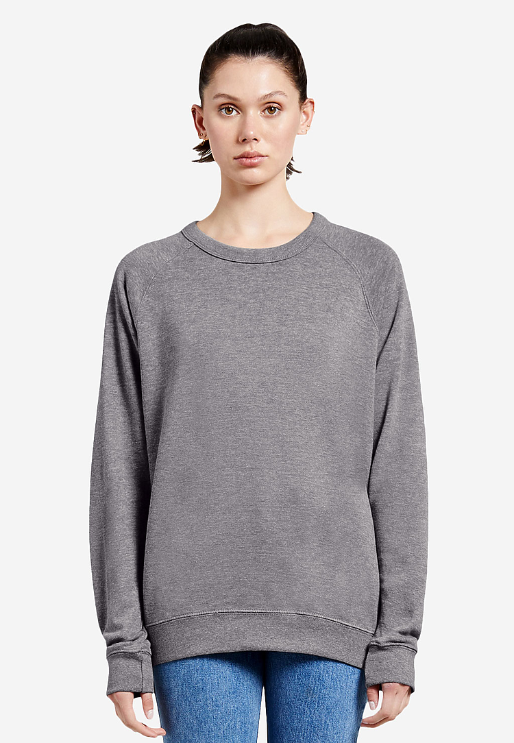 French Terry Raglan Crewneck - LS13004