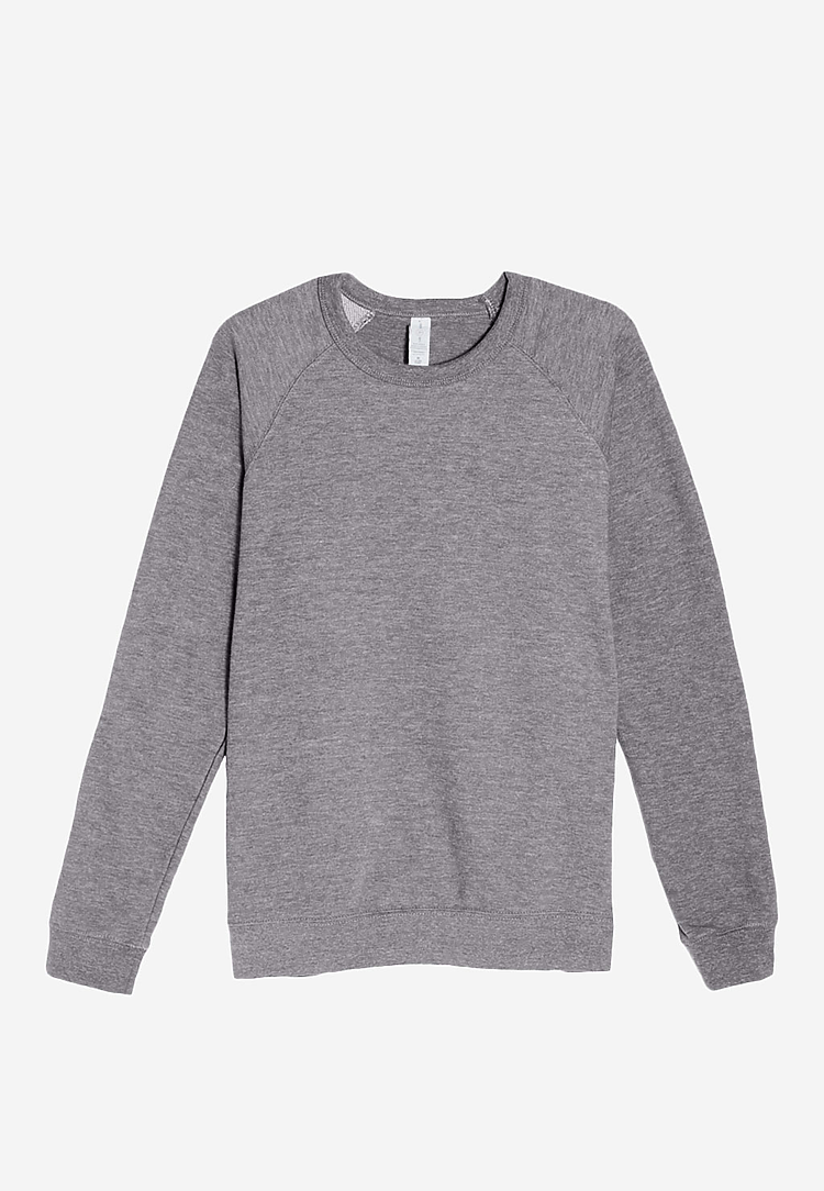 French Terry Raglan Crewneck - LS13004