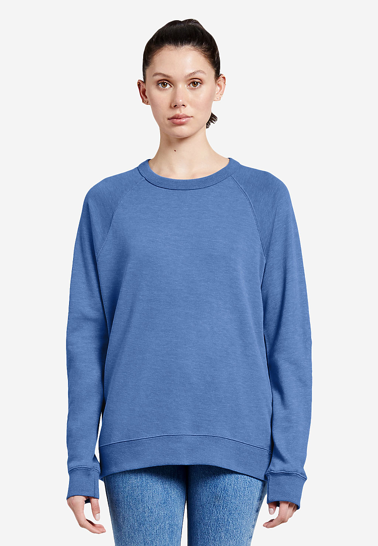 French Terry Raglan Crewneck - LS13004