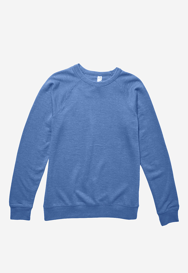 French Terry Raglan Crewneck - LS13004