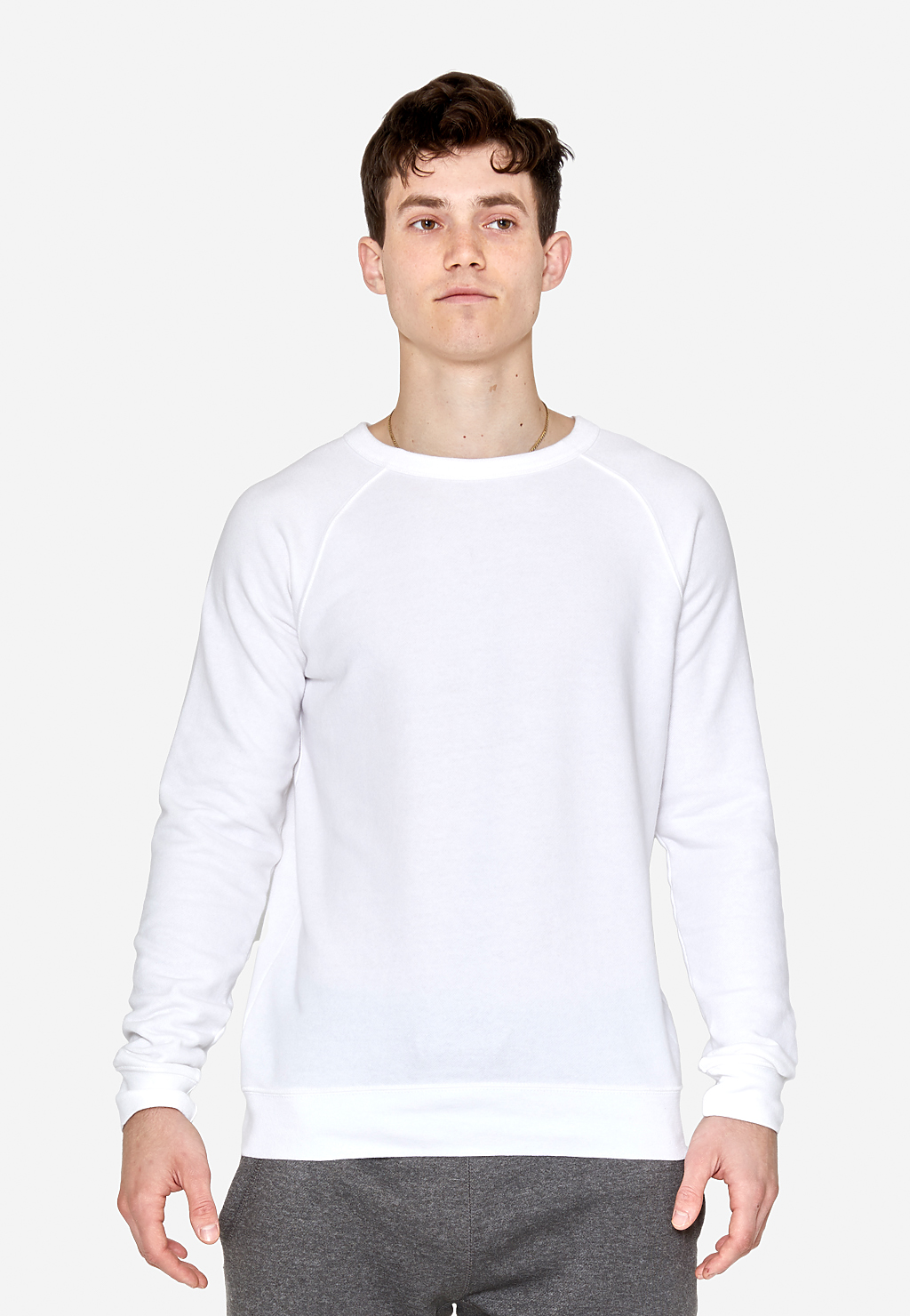 French Terry Raglan Crewneck - LS13004