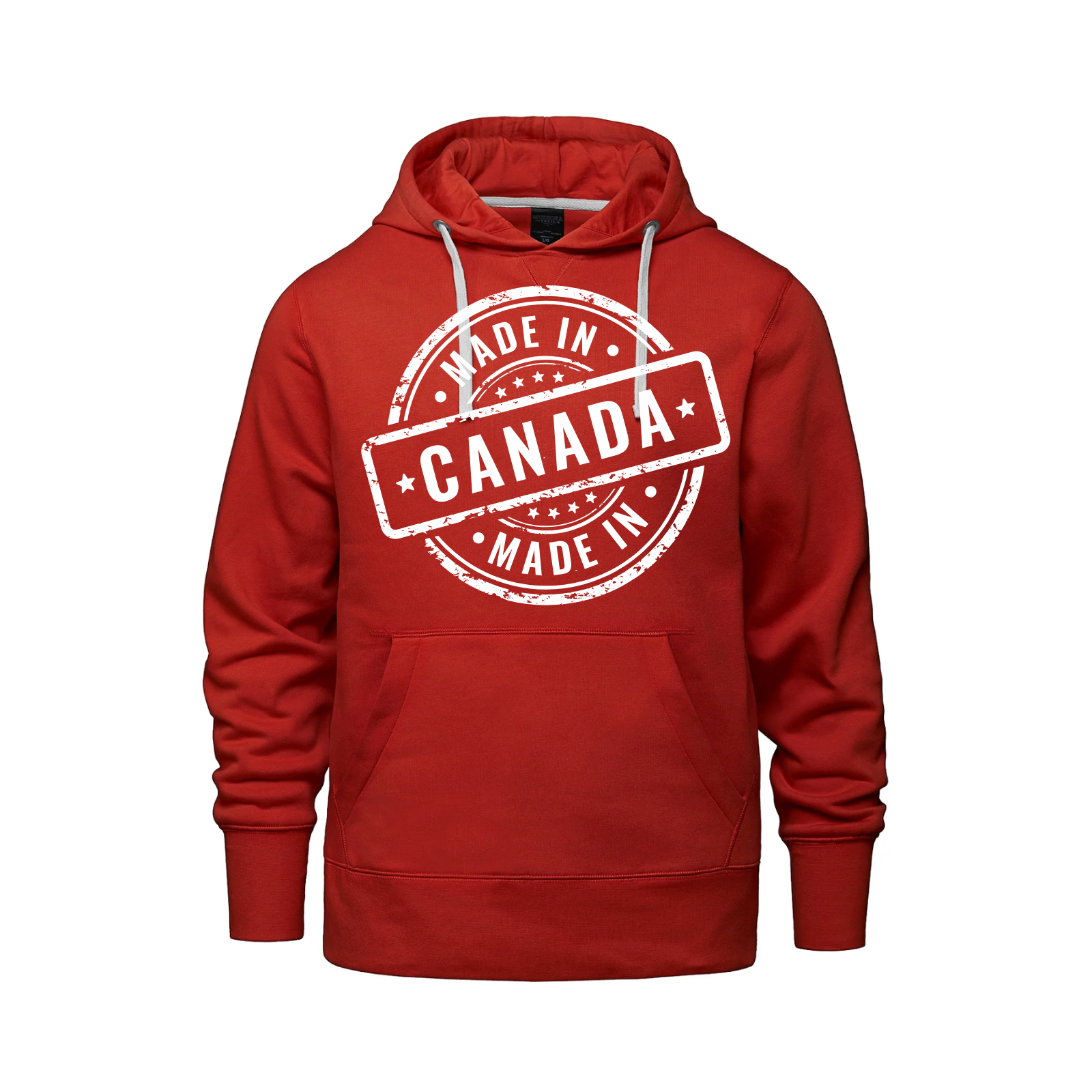 Made in Canada Hoodie – Heavyweight 330 GSM - Red / Small - Sweatshirts & Hoodies