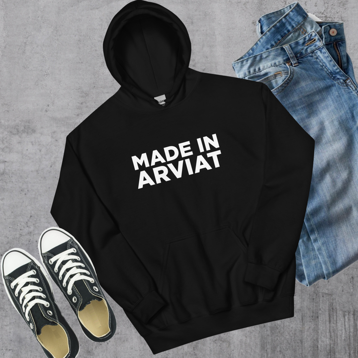 Made in Arviat Hoodie - Black / S