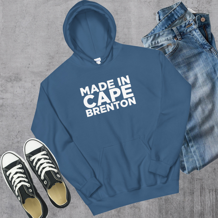 Made in Cape Breton Hoodie - Indigo Blue / S