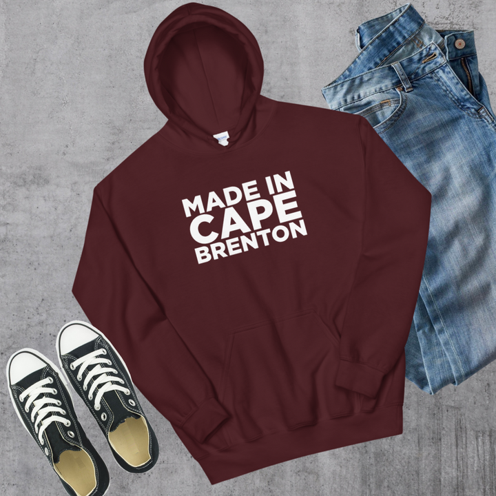 Made in Cape Breton Hoodie - Maroon / S