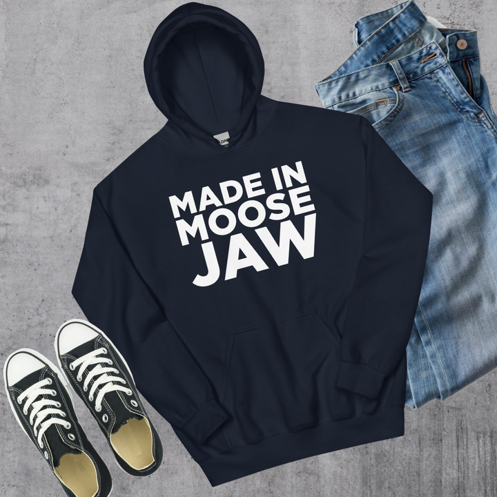 Made in Moose Jaw Hoodie - Navy / S