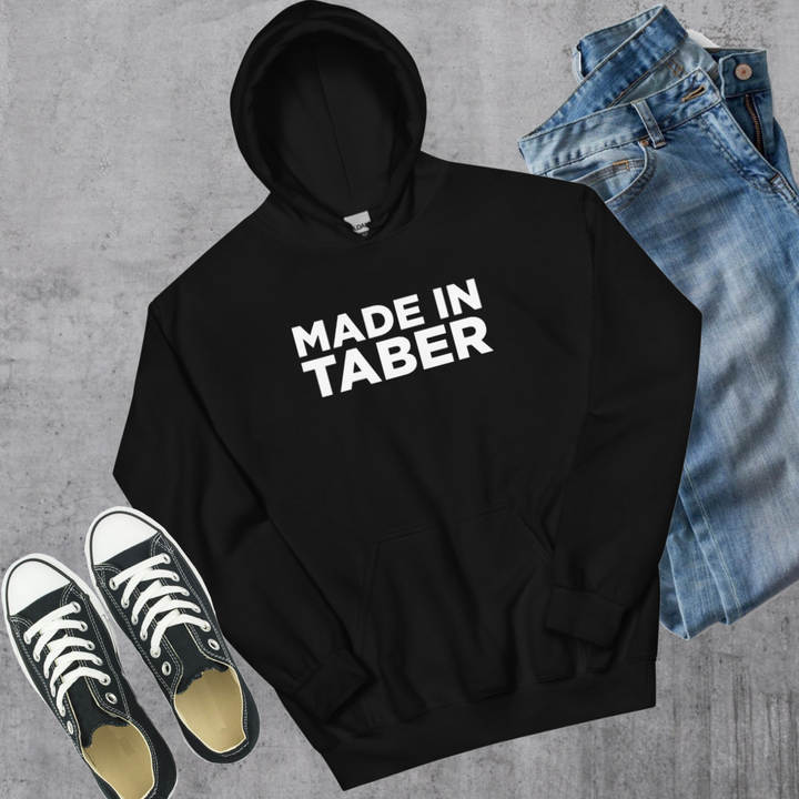 Made in Taber Hoodie - Black / S