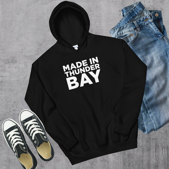 Made in Thunder Bay Hoodie - Black / S