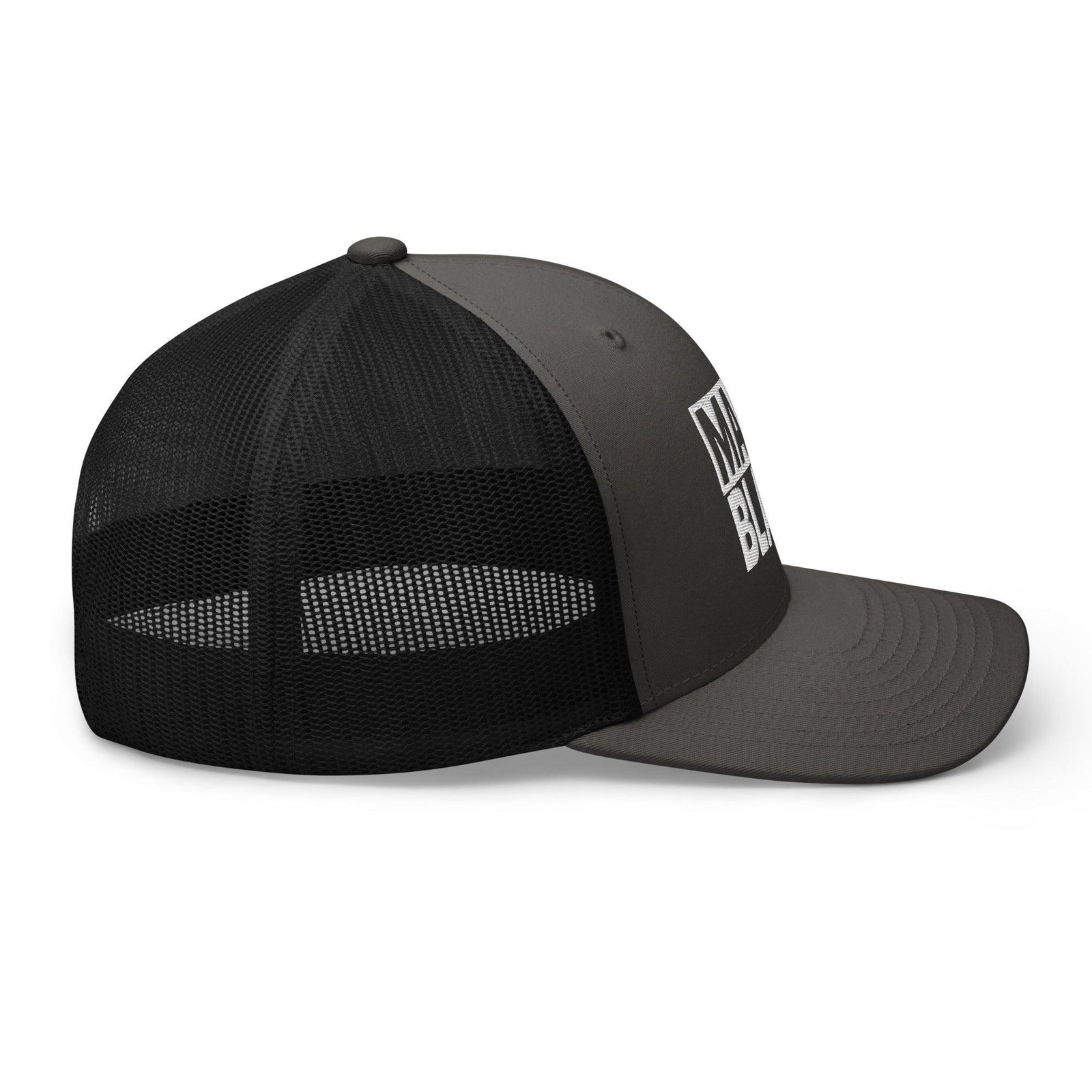 MAGA Black Retro Trucker Hat