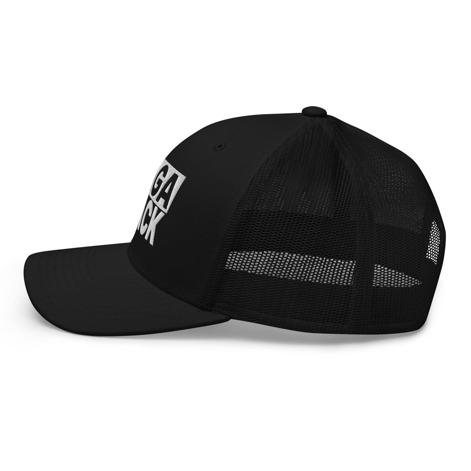MAGA Black Retro Trucker Hat