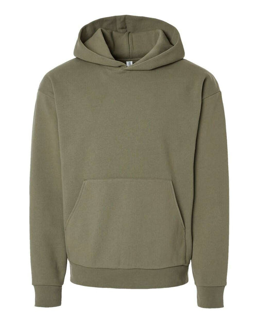 Mainstreet Hooded Sweatshirt IND420XD - Olive / XS - Sweatshirts & Hoodies