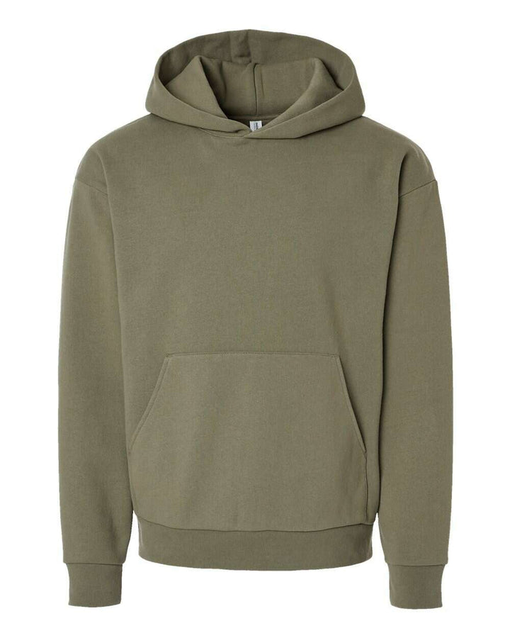 Mainstreet Hooded Sweatshirt IND420XD - Olive / XS - Sweatshirts & Hoodies