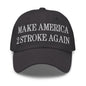 Make Us 2 Stroke Again Embroidered Dad Hat - Dark Grey