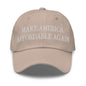 Make Us Affordable Again Embroidered Dad Hat - Stone