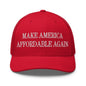 Make Us Affordable Again Embroidered Mesh Trucker Hat - Red