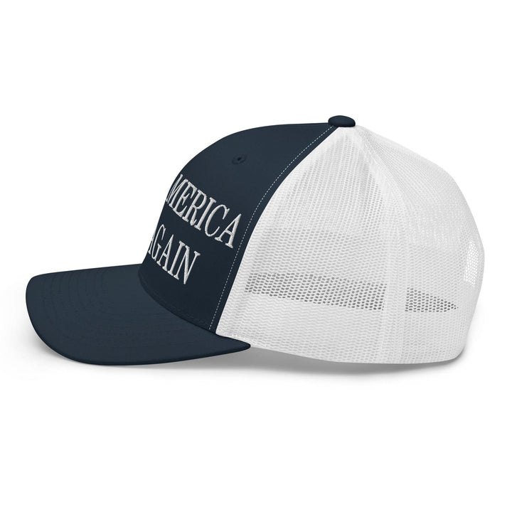 Make America Mad Again Embroidered Mesh Trucker Hat