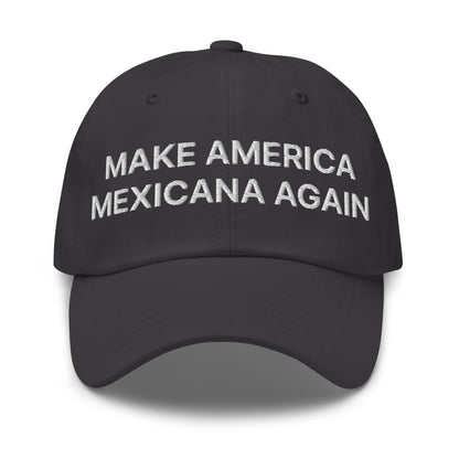 Dark Make America Mexicana Claudia Sheinbaum embroidered unstructured dad hat image