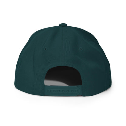 Make America Nice Again Embroidered Flat Bill Brim Snapback Hat