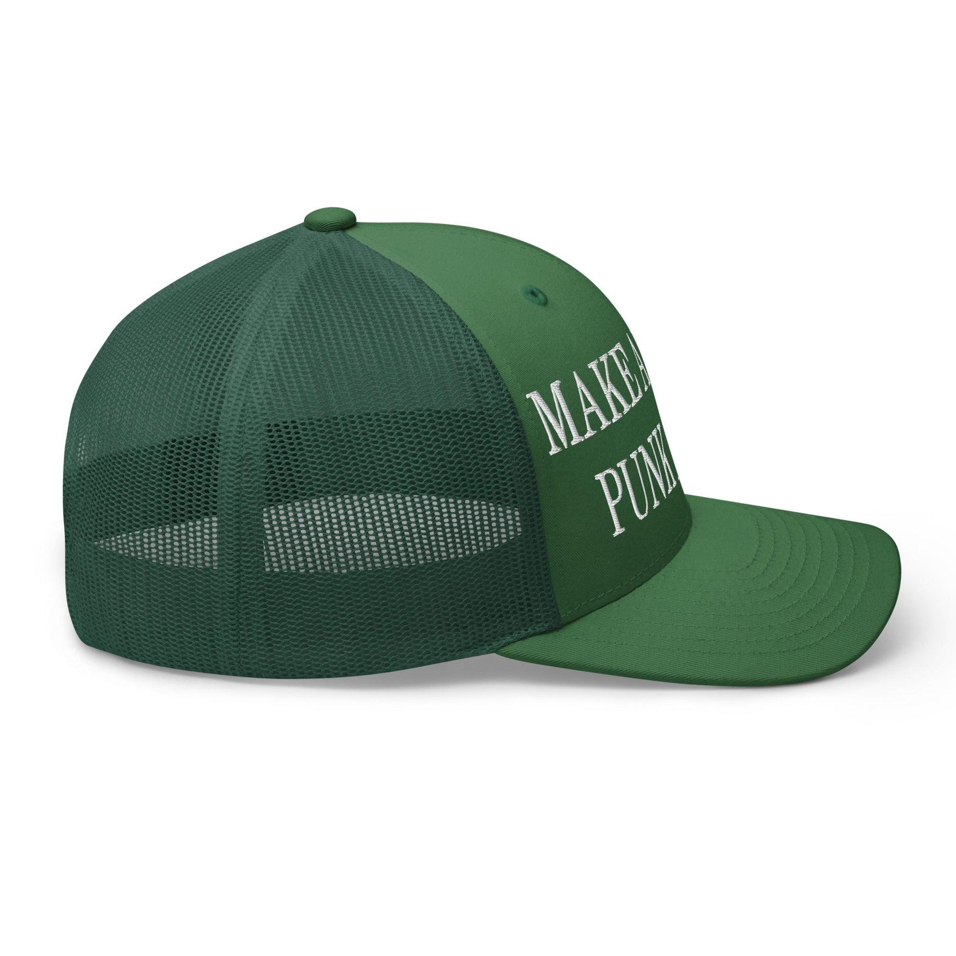 Make America Punk Again Embroidered Mesh Trucker Hat