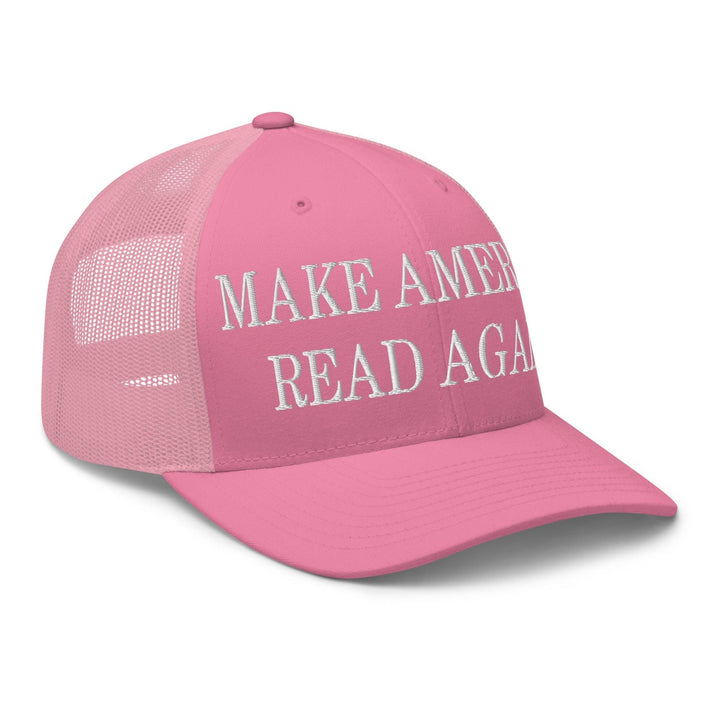 Make America Read Again Embroidered Mesh Trucker Hat