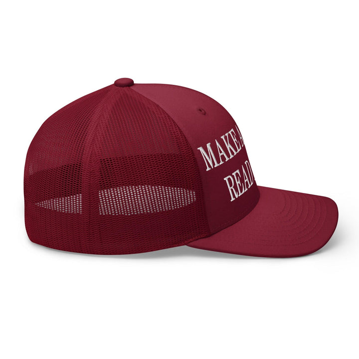 Make America Read Again Embroidered Mesh Trucker Hat