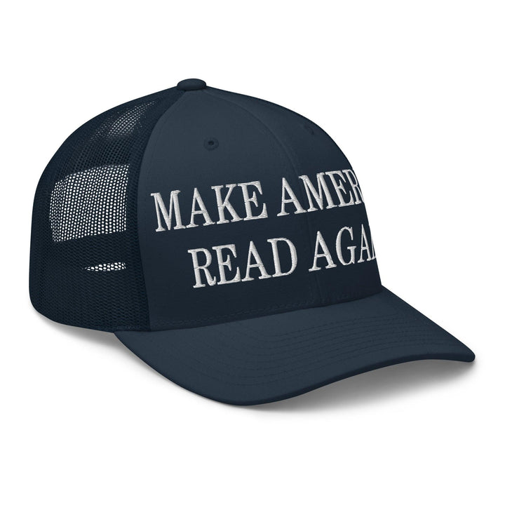 Make America Read Again Embroidered Mesh Trucker Hat